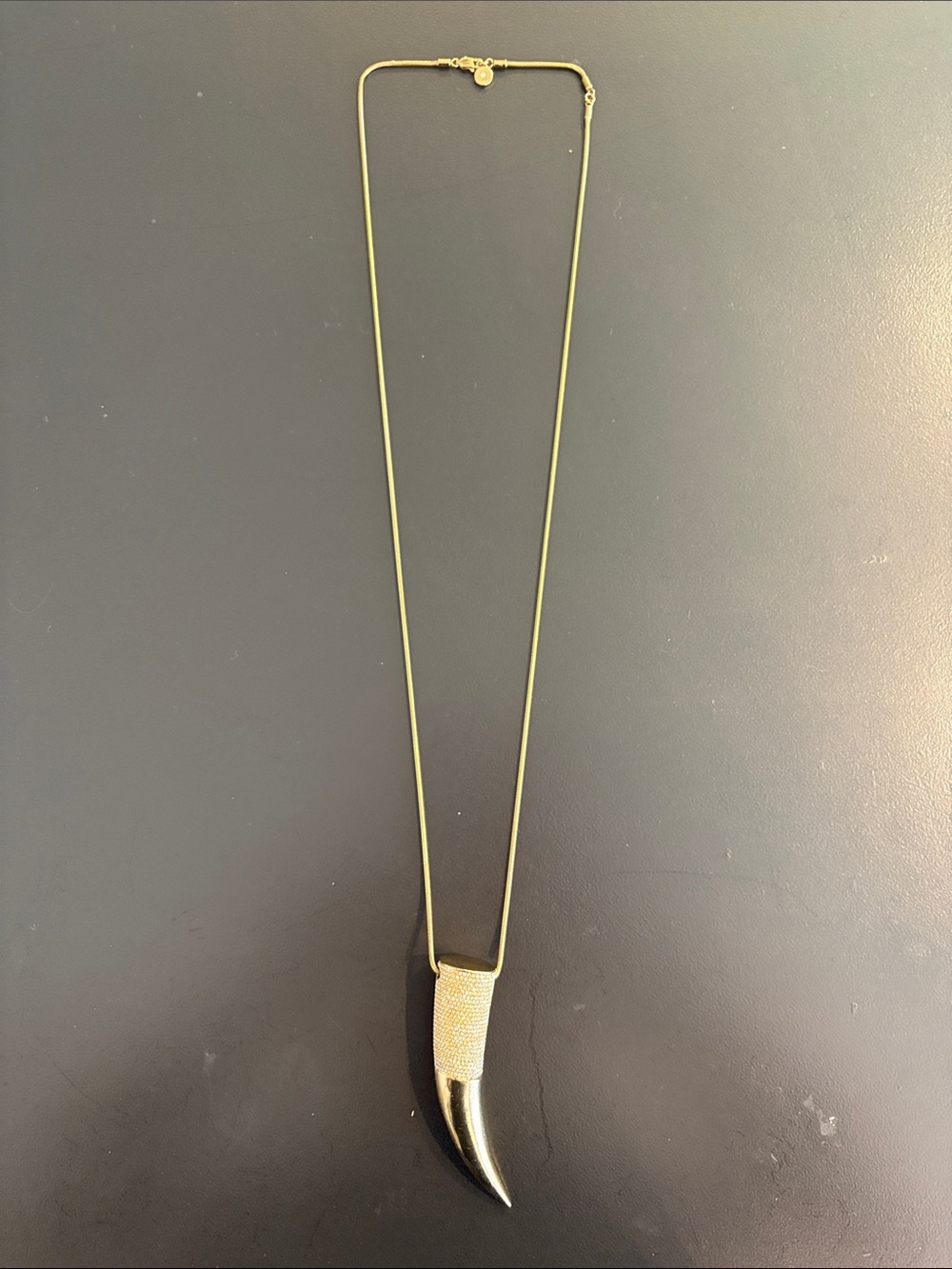 Michael Kors horn necklace